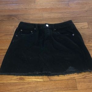 jean skirt